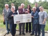 Cheque Presentation to Wildlife Trust in Bolton - Ironman UK 2010